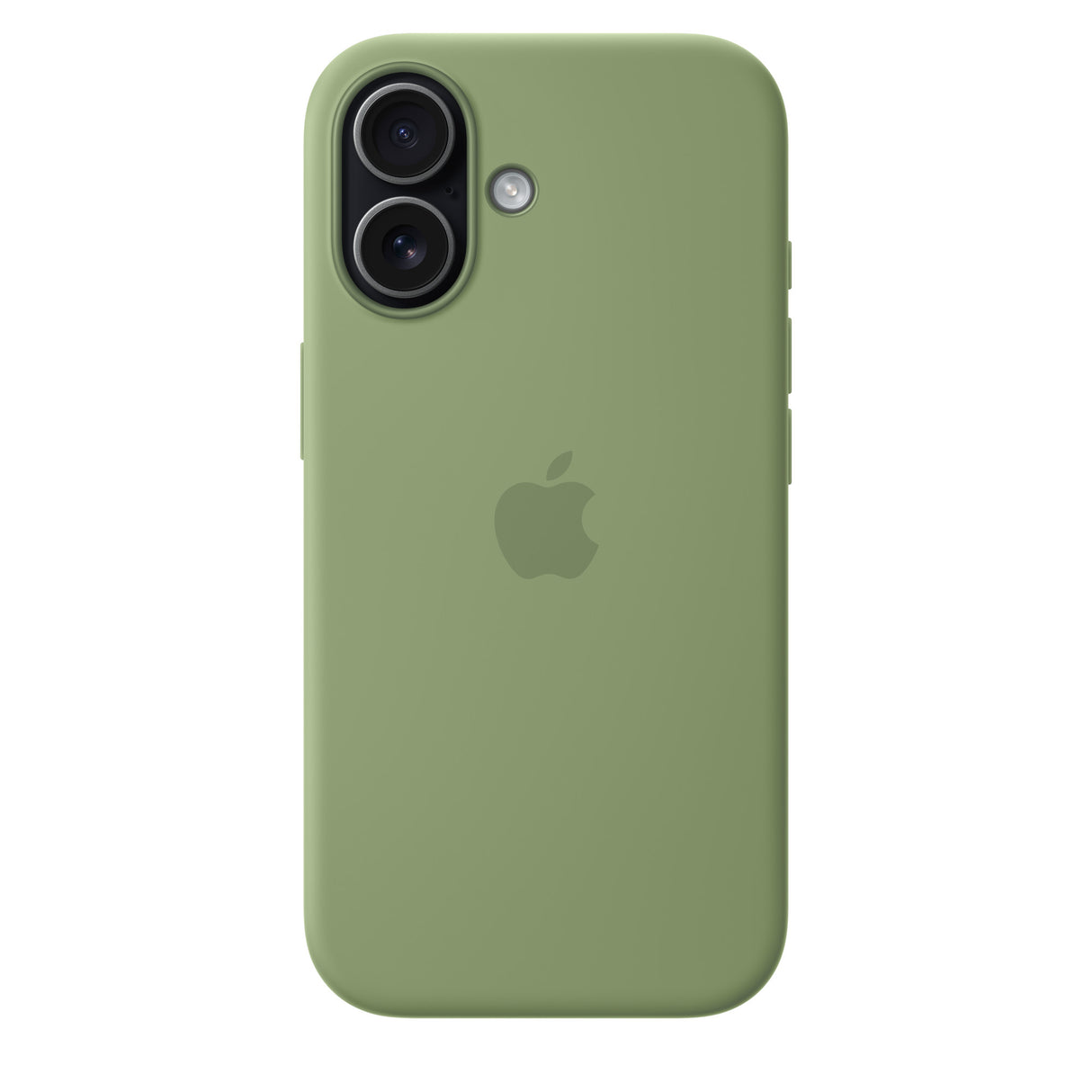 Coque en silicone MagSafe pour iPhone 17 - Vert mousse clair