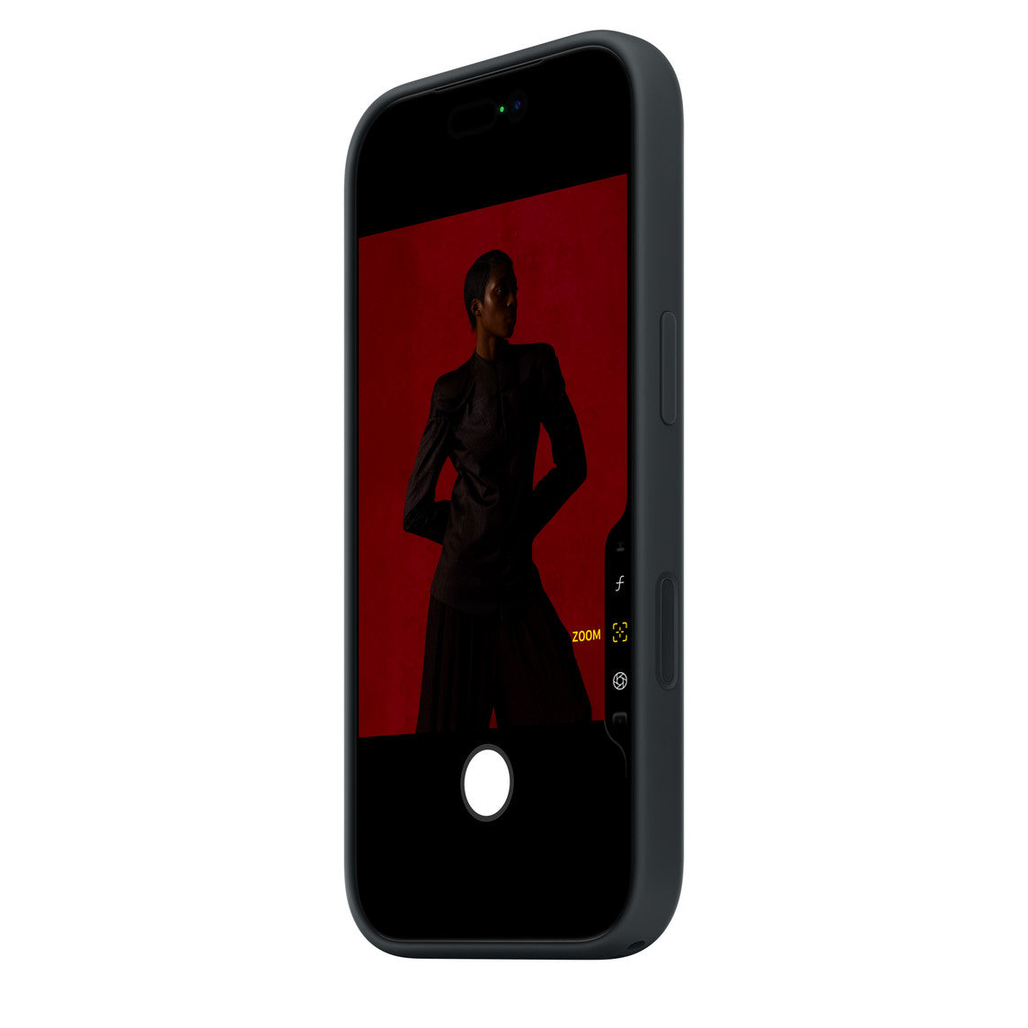 Coque en silicone avec MagSafe pour iPhone 17 Pro - Noir