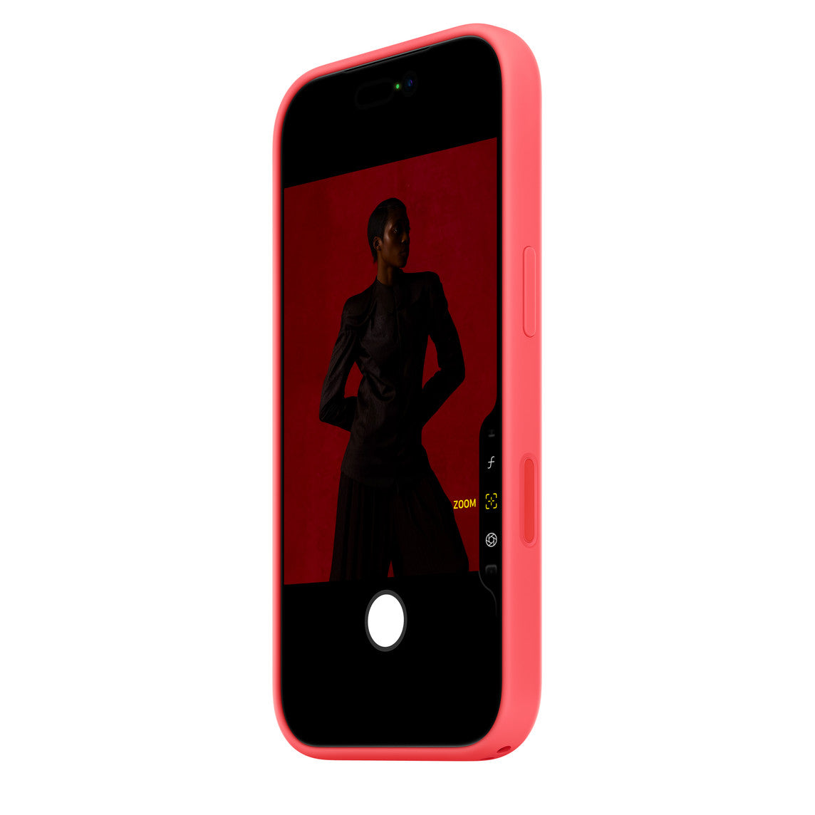 Coque en silicone avec MagSafe pour iPhone 17 Pro - Rose goyave