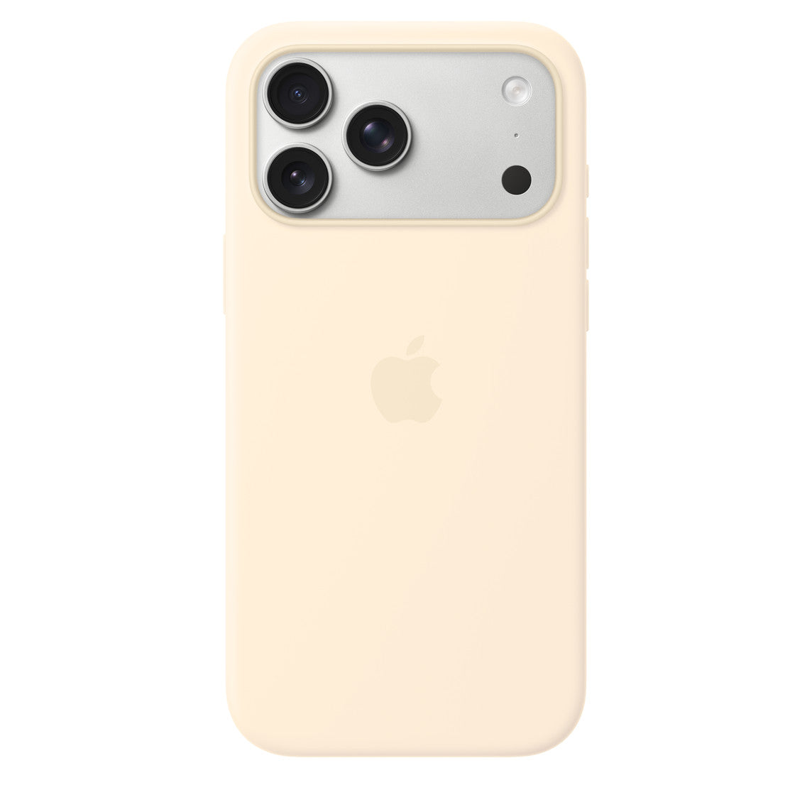 Silikon-Hülle mit MagSafe kompatibel für iPhone 17 Pro Max – Vanille