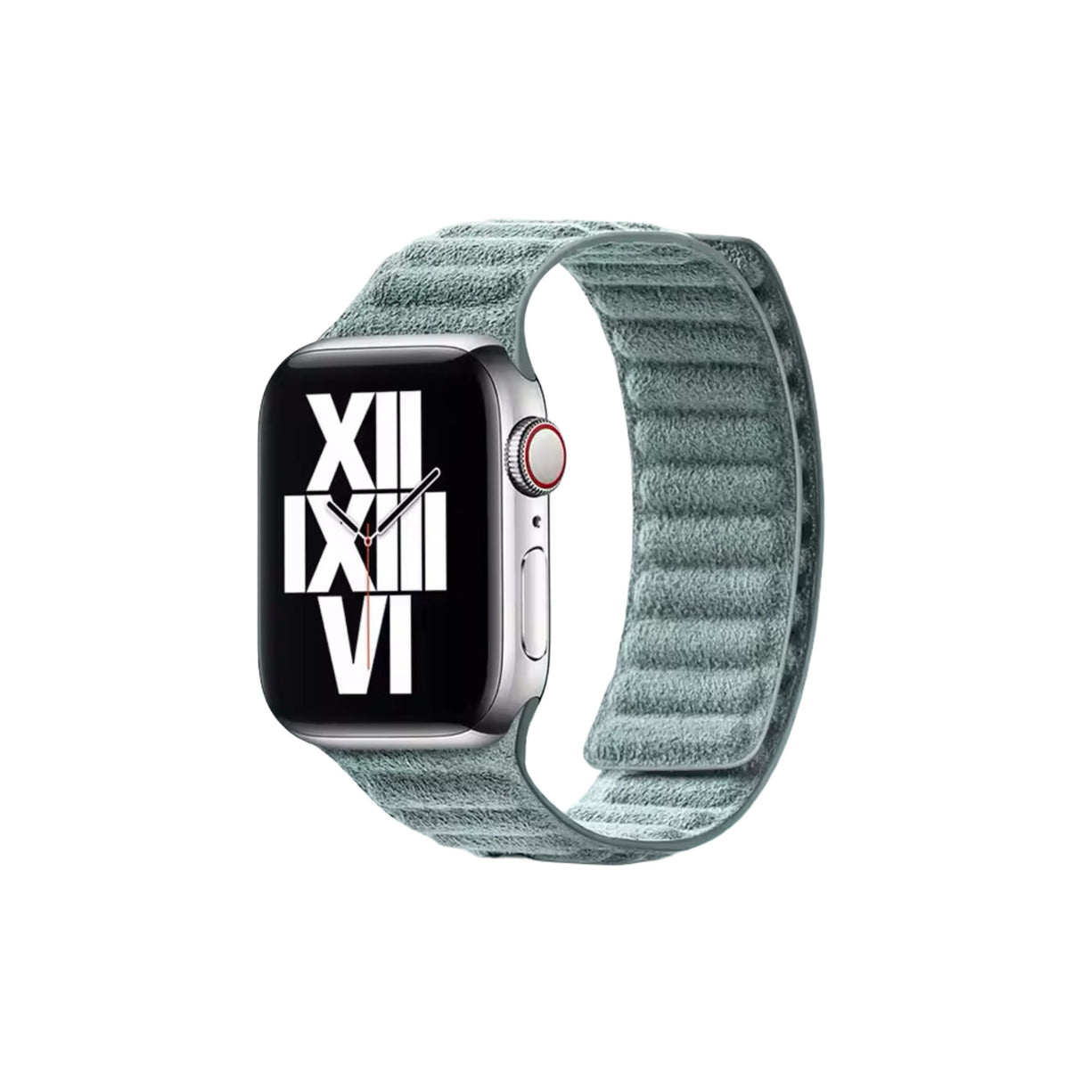 Watch Armband Alcantara – Grün