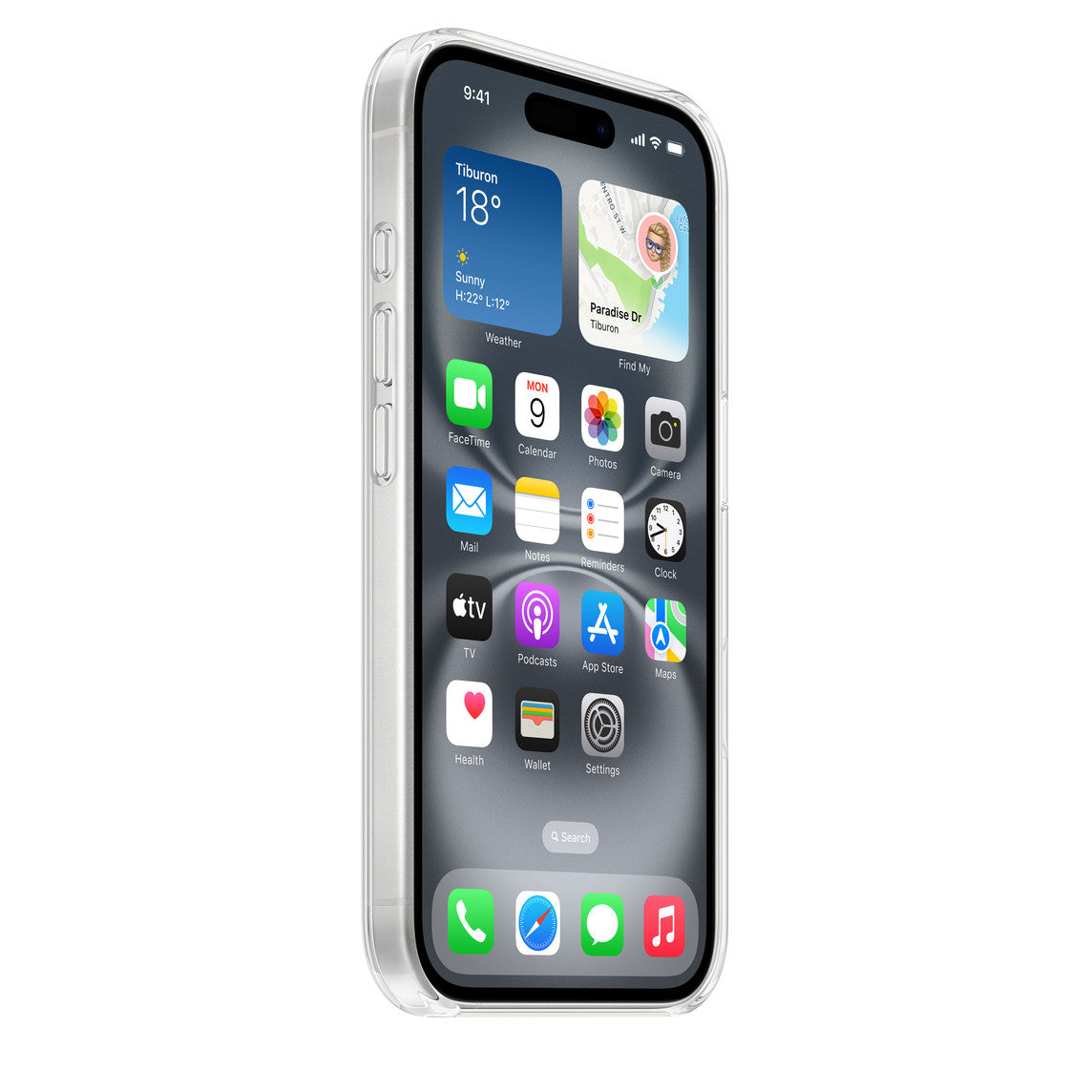 Klare Hülle mit MagSafe kompatibel für iPhone 16 Plus