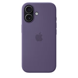 Coque en silicone MagSafe pour iPhone 17 - Violet Brumeux