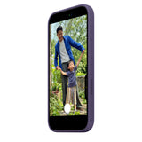 Coque en silicone MagSafe pour iPhone 17 - Violet Brumeux