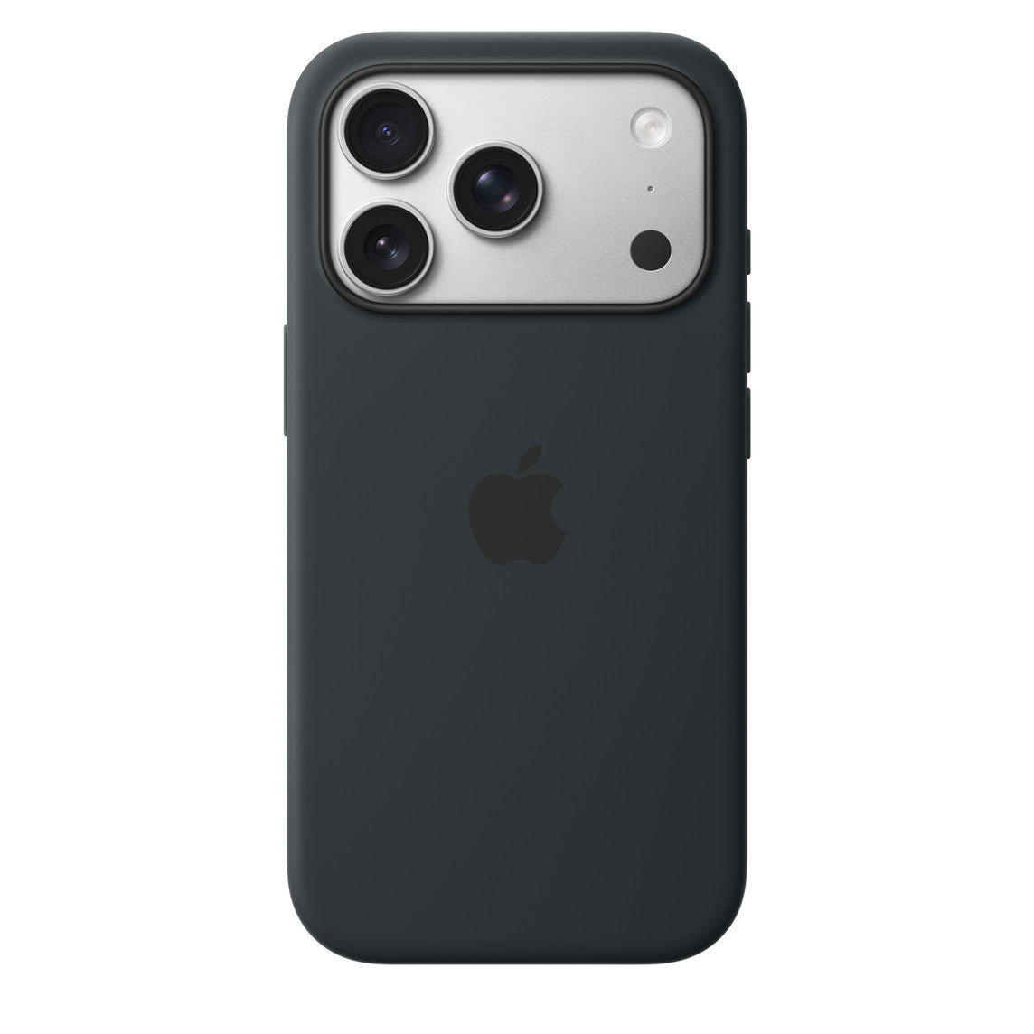 Coque en silicone avec MagSafe pour iPhone 17 Pro Max - Noir