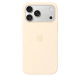 Silikon-Hülle mit MagSafe kompatibel für iPhone 17 Pro Max – Vanille