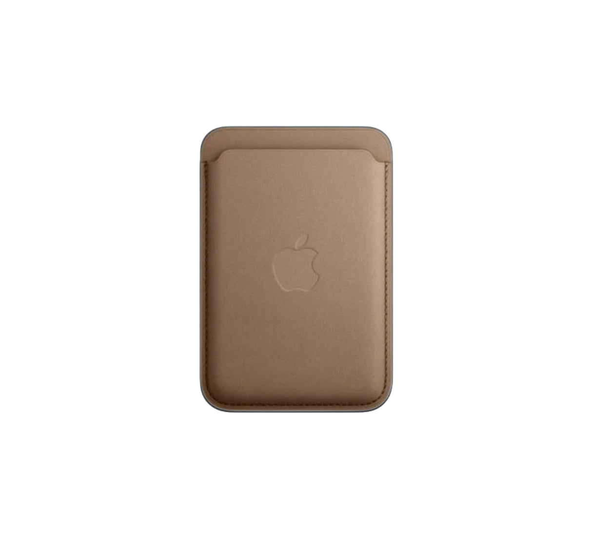 Feingewebe Wallet mit MagSafe für iPhone – Taupe