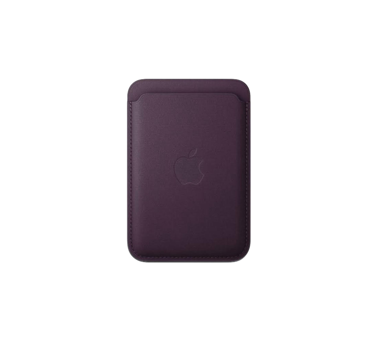 Leder Wallet mit MagSafe für iPhone – Pflaume