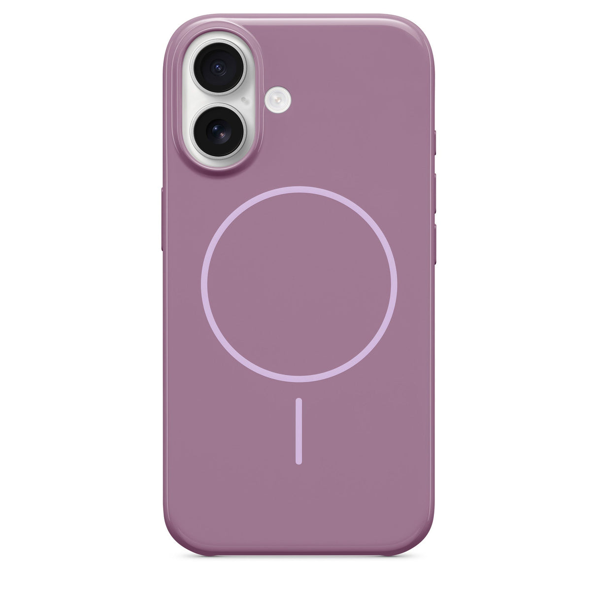 Coque pour iPhone 16 compatible MagSafe – Lilas coucher de soleil