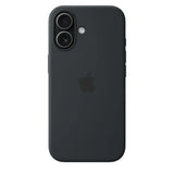 Coque en silicone avec MagSafe pour iPhone 17 - Noir